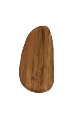 Houten schaal onderzetter