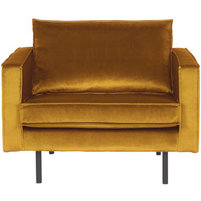 Rodeo fauteuil structure velvet frost