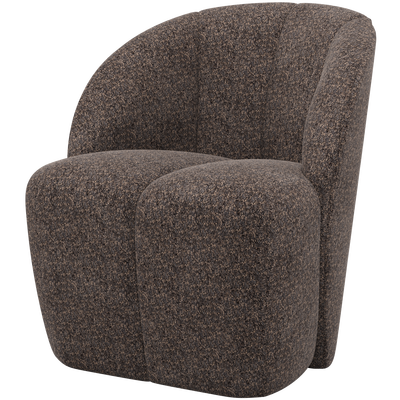 Mojo draaifauteuil boucle ecru melange