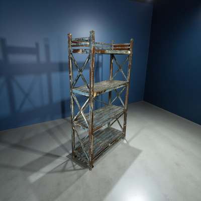 Rek blauw groot uniek