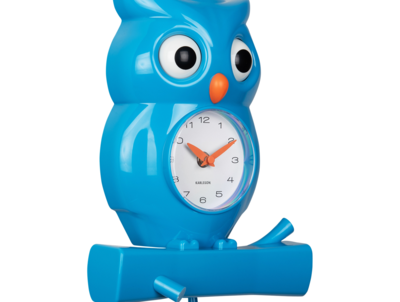Wandklok Owl pendulum ABS