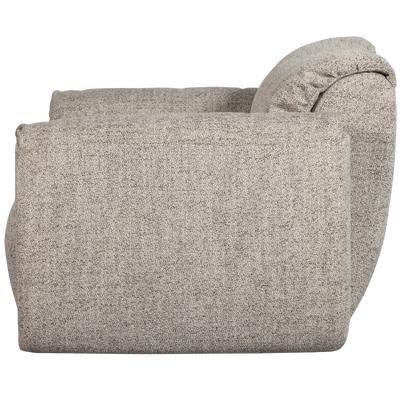 Baggy loveseat geweven chenille bruin