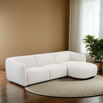 Bank Evening 2.5zits met Chaise Longue-week levertijd!
