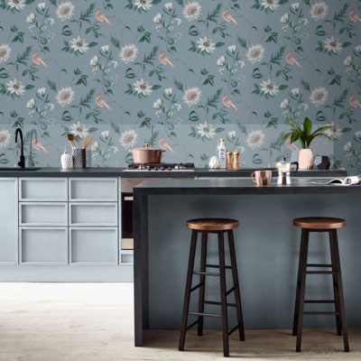 Graham &amp; Brown  vliesbehang  Nuit Sky Blue