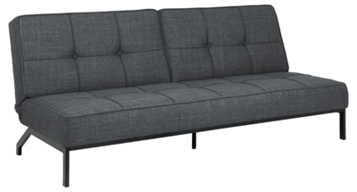 Tava Slaapbank - 198 x 95cm - Donker Grijs