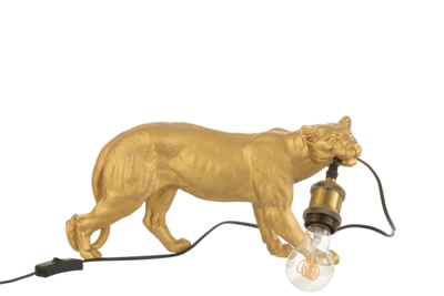Tafellamp Puma goud Small