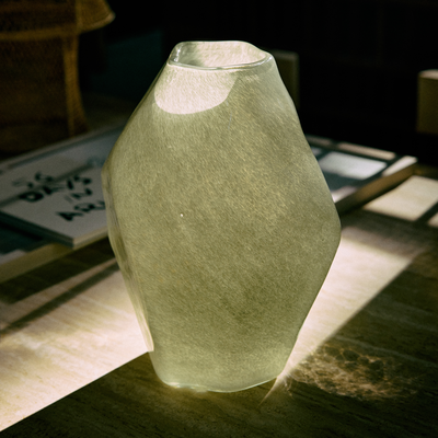 HKliving Nienke Sikkema vaas Gemstone jade