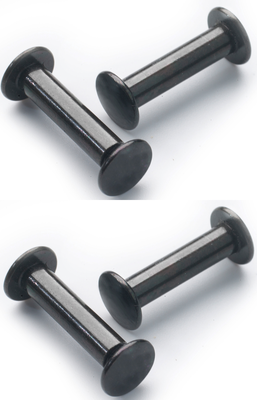 Leren handgrepen - De lus - maat XS | set van 2 - incl. 4 schroefjes