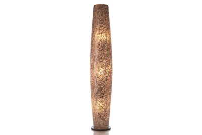 Vloerlamp Cone gold capiz