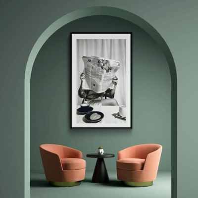 Walljar poster ingelijst - Coffee Time
