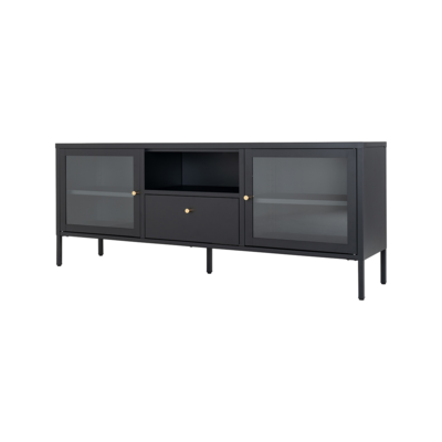 Metalen tv-meubel James - 160 x 35 cm