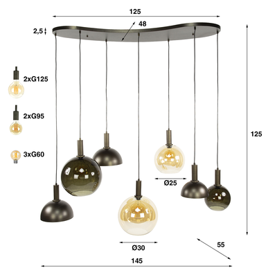 Hanglamp Diverse