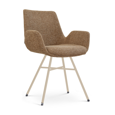 Eetkamerstoel Noa-Eef - beige onderstel