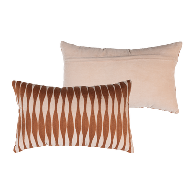 Zena kussens roze/roestbruin - set van 4