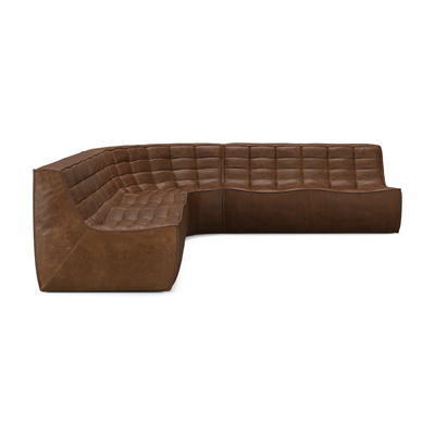 Modulaire bank N701 set - chestnut