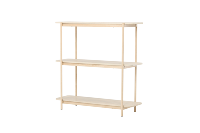 Nuku Open Kast 120cm - Licht Eiken