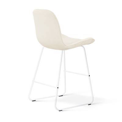 Barkruk Nino-Fé - wit onderstel - 65 cm