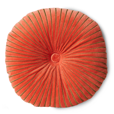 HK round ripple kussen sienna