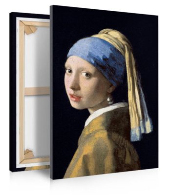 Canvas schilderij Meisje met de Parel
