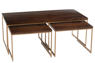 Salontafel Mika (set van 3)