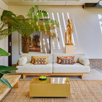 HKliving Tuinbank teak