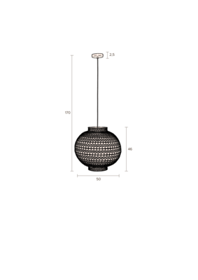 Dutchbone hanglamp Ming