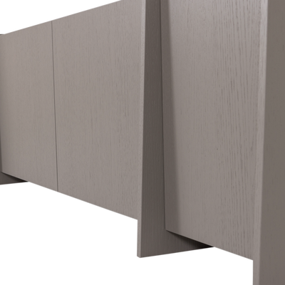Brock tv meubel 200 cm essen fineer middenbruin [fsc]