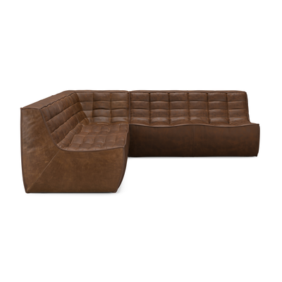 Modulaire bank N701 set - chestnut
