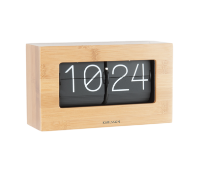 Karlsson wandklok Flip Clock Boxed