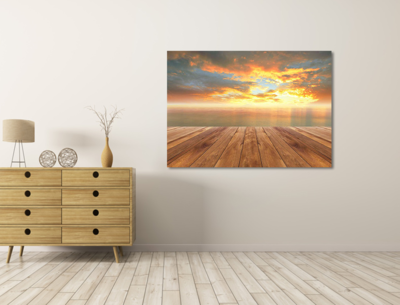 Canvas schilderijen Duinen, strand en zee
