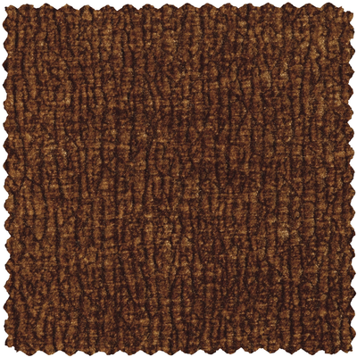 Baggy 1-zits element met arm rechts geweven chenille bruin