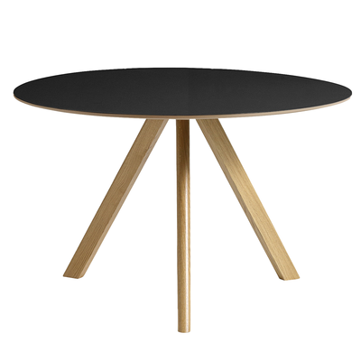 HAY tafel CPH 20 - Eiken, Linoleum Zwart
