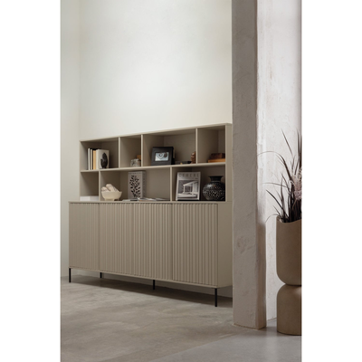 New gravure dressoir 200 cm grenen dust [fsc]