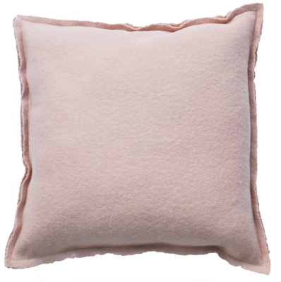 Kussen bouclé oud roze