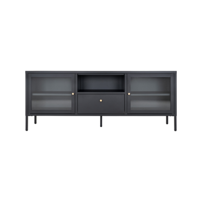 Metalen tv-meubel James - 160 x 35 cm