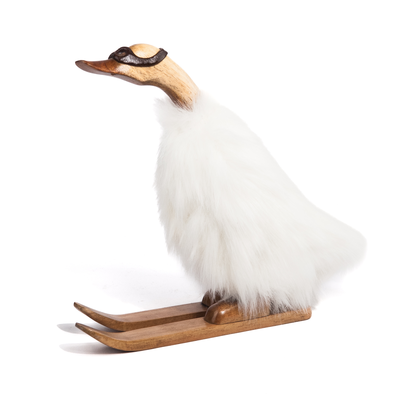 Houten eend - bontjas