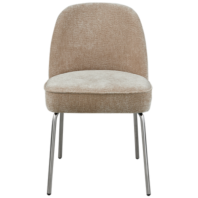 Vogue eetkamerstoel structure velvet brass