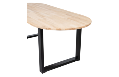 Tablo tafel ovaal eiken onbehandeld [fsc]