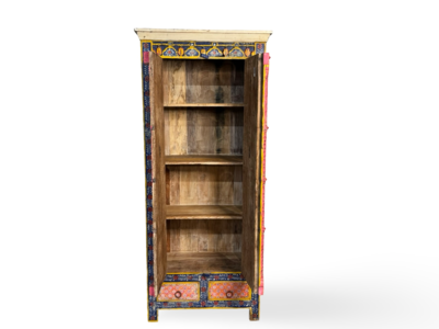 Kast 2 deur 2 la mixed color uniek