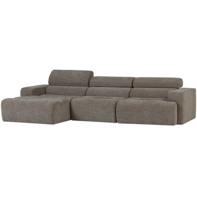 Novi chaise longue bank links oranje melange