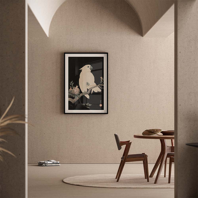 Poster - Ohara Koson - Cockatoo Pomegranate 