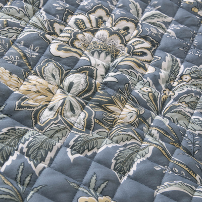 textiel laura ashley doorgestikte sprei marlbrook