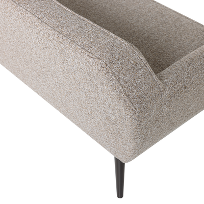 Rocco xl bank 230 cm velvet off white [fsc]