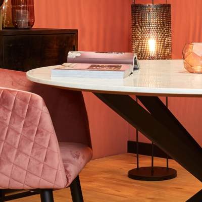 Eettafel Marmer Fred