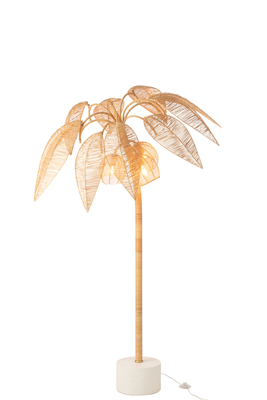Vloerlamp Palmboom Naturel
