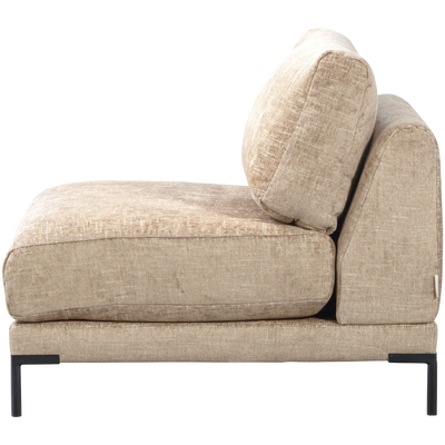 Couple loveseat element mud melange