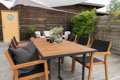 Houten tuintafel Sverre - 200 x 100 cm