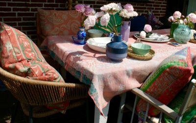 Kussen Kantha vintage 50x70 cm
