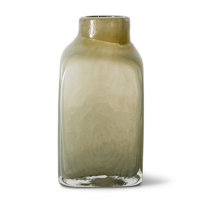 HKliving Vaas Atelier glass small pale green