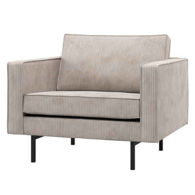 Rodeo fauteuil structure velvet frost